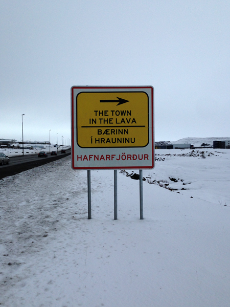 Bærinn í hrauninu